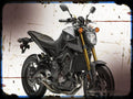 fz 09 A4 Photo Print Motorbike Vintage Aged