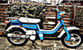 fz50 motorbike A4 Photo Print