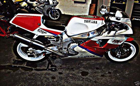 fzr 750r motorbike A4 Photo Print