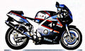 fzr400rr exup motorbike A4 Photo Print