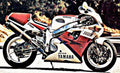 fzr750 large motorbike A4 Photo Print