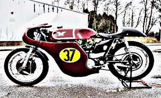 g50 beale replica motorbike A4 Photo Print
