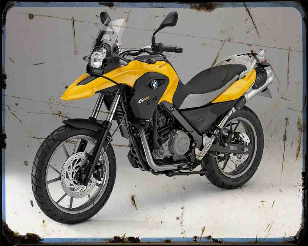 g650Gs 13 2 A4 Photo Print Motorbike Vintage Aged
