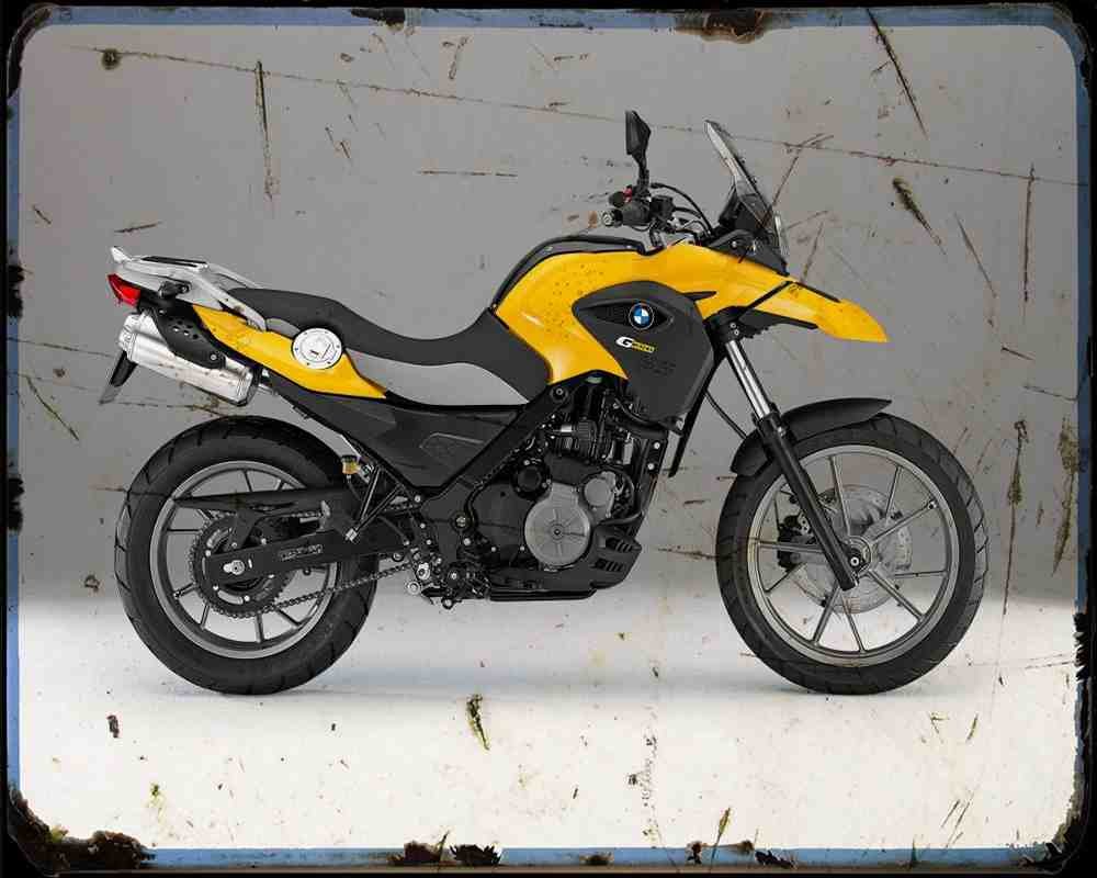 g650Gs 13 A4 Photo Print Motorbike Vintage Aged