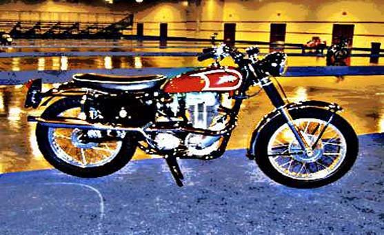 g80 cs motorbike A4 Photo Print