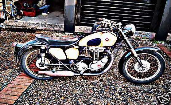 g80 s motorbike A4 Photo Print