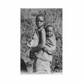 gabon comment les mamans portent leurs bebes ed missions des peres du saint esprit Vintage A4 Photo Print