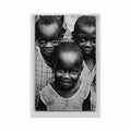 gabon enfants du gabon ed missions des peres du saint esprit Vintage A4 Photo Print