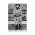 gabon fernan vaz an elegant cefa gabon fernan vaz une elegante ed cefa Vintage A4 Photo Print