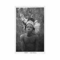 gabon jeune pahouin ed societe des missions etrangeres Vintage A4 Photo Print