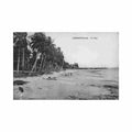 gabon libreville la plage ed coa 18 Vintage A4 Photo Print