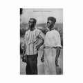 gabon ogoue two cooks cefa gabon ogoue deux cuistots ed cefa Vintage A4 Photo Print