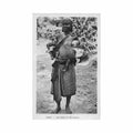 gabon une maman et ses jumeaux ed societe des missions etrangeres Vintage A4 Photo Print