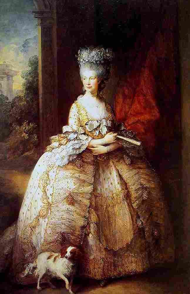 gai Charlotte Gainsborough Art A4 Photo Print