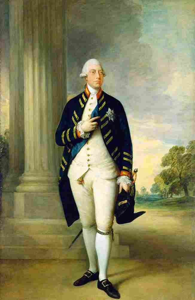 gai King George The Third Art A4 Photo Print