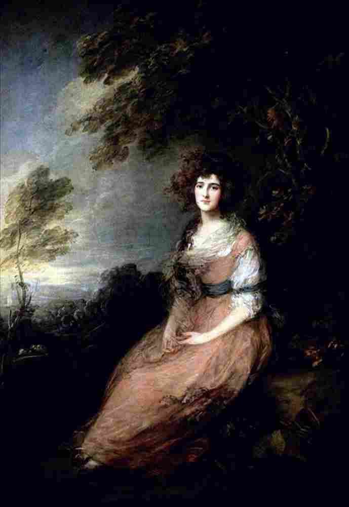 gai Mrs Richard B Sheridan Art A4 Photo Print