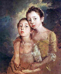 gai The Artist s Daughters with a Cat Art A4 Photo Print