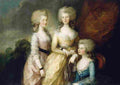 gai The Three Eldest Princesses Charlotte Princess Royal Augusta and Elizabeth Art A4 Photo Print