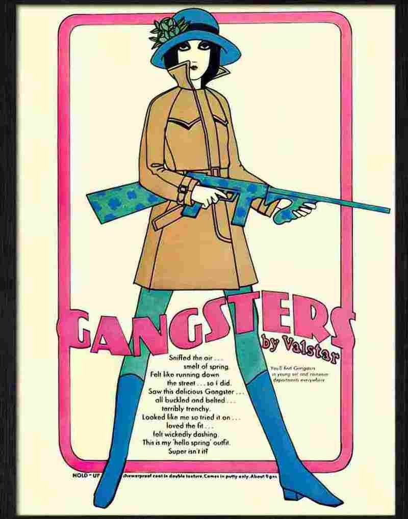 gangsters valstar 1960s Advert A4 Photo Print