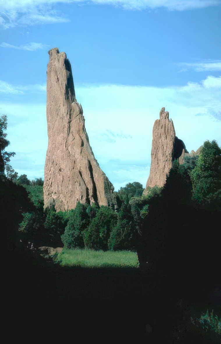 garden gods 2011 Vintage A4 Photo Print