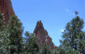 garden gods rock 3 Vintage A4 Photo Print