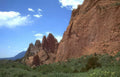 garden gods rocks 10 Vintage A4 Photo Print