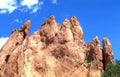 garden gods rocks 14 Vintage A4 Photo Print