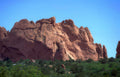garden gods rocks 17 Vintage A4 Photo Print