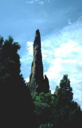 garden gods rocks 3 Vintage A4 Photo Print