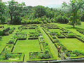 garden maze chatsworth1980s 1990s A4 Photo Print