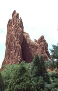 garden pyramid redrock Vintage A4 Photo Print