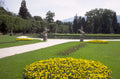 garden statues reflecting 1980s 1990s A4 Photo Print