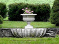 garden urns pink1980s 1990s A4 Photo Print