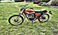 garelli kl50 tiger motorbike A4 Photo Print