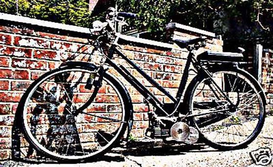 garelli mosquito motorbike A4 Photo Print