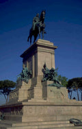 garibaldi statue rome 1980s 1990s A4 Photo Print