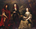 gascar James Duke of York Charles Prince of Wales and Henrietta Duchess of Orleans after Henri Gascars Art A4 Photo Print