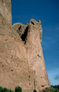 gateway tower rocks Vintage A4 Photo Print
