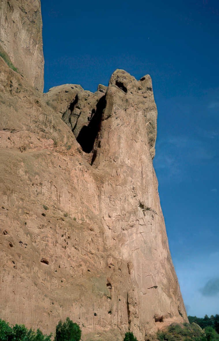 gateway tower rocks Vintage A4 Photo Print