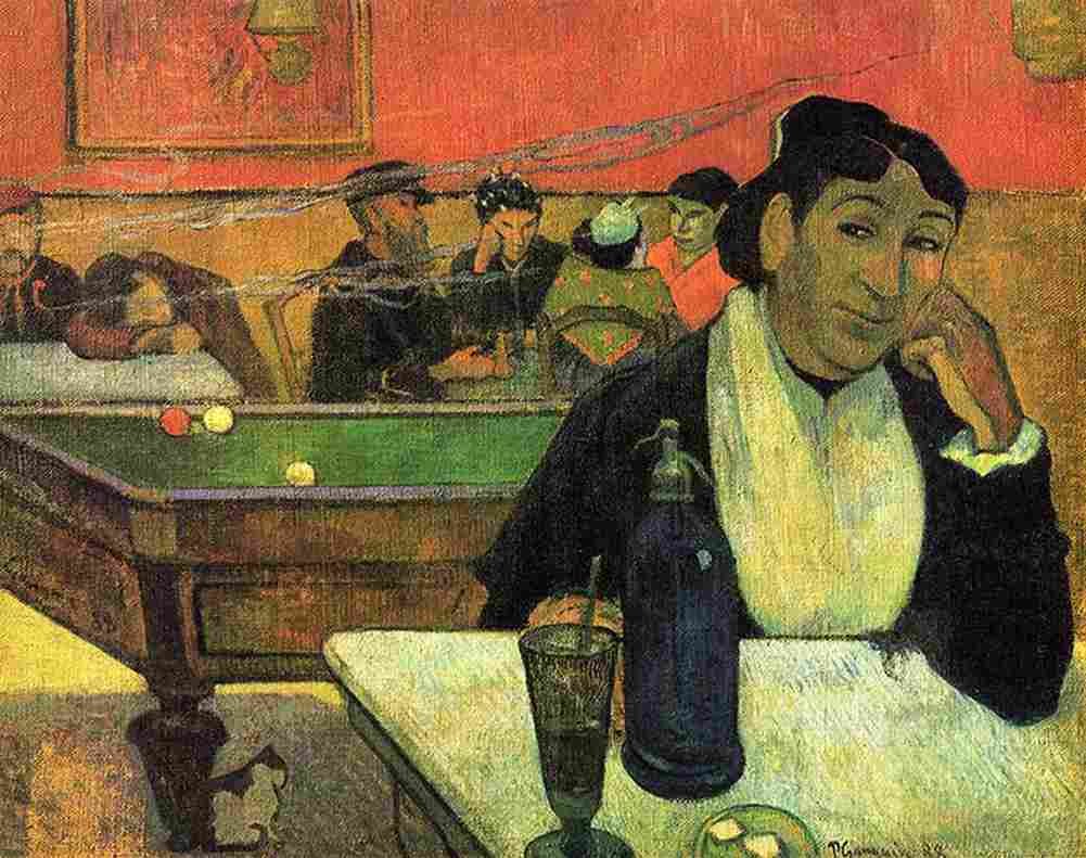 gaug Night Cafe at Arles main Art A4 Photo Print