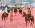 gaug Riders on the beach Art A4 Photo Print
