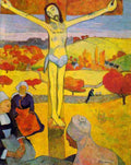 gaug Yellow Christ Art A4 Photo Print
