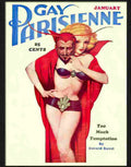 gay parisienne pin up 1937 Advert A4 Photo Print
