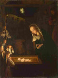 geertgen tot sint jans nativity at night Art A4 Photo Print