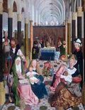 geertgen tot sint jans the holy kinship Art A4 Photo Print