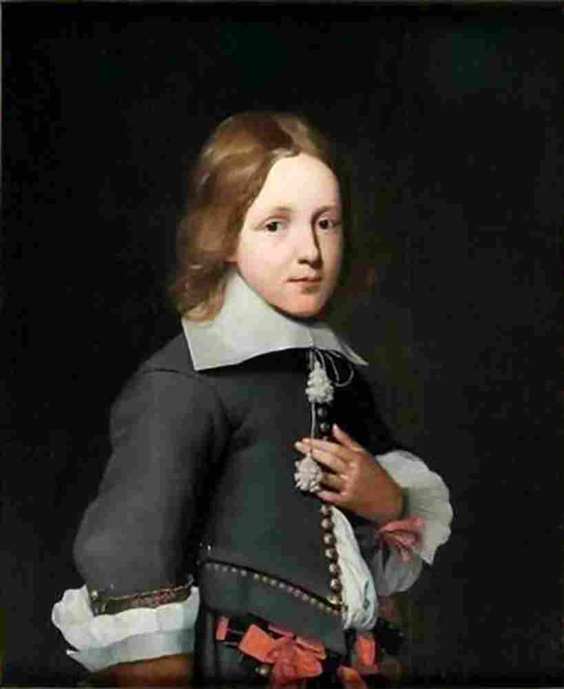 geest portrait of a boy Art A4 Photo Print