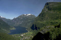 geirangerfjord landscape dalsnibba 1980s 1990s A4 Photo Print