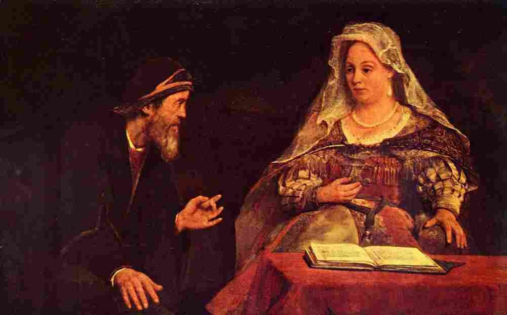 geld Esther and Mordecai Art A4 Photo Print