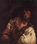 geld Portrait of a Boy Art A4 Photo Print
