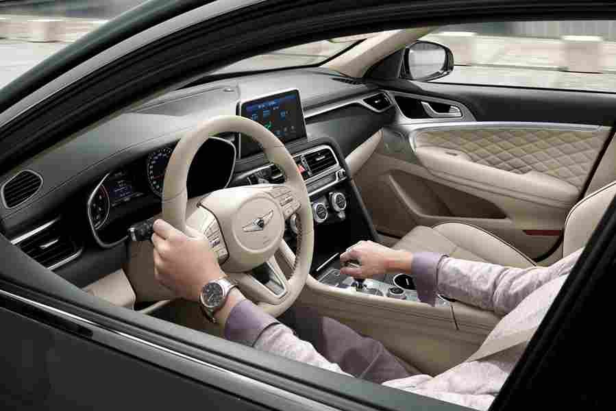 genesis g70 2021 7128 35 Car A4 Photo Print